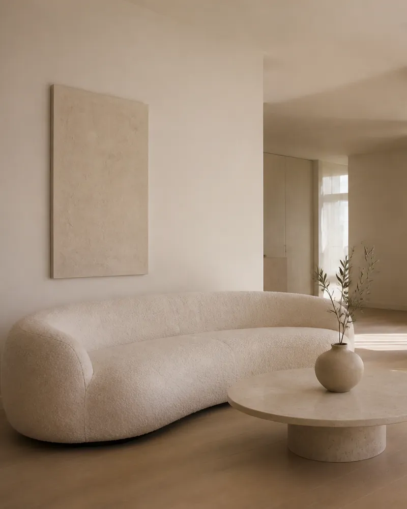 Wnętrze w stylu Soft Minimal